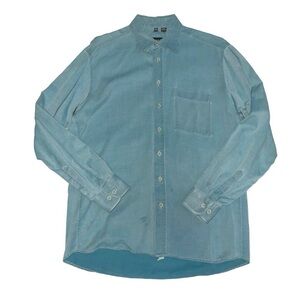HAUPT Germany Teal Button Up Shirt US M